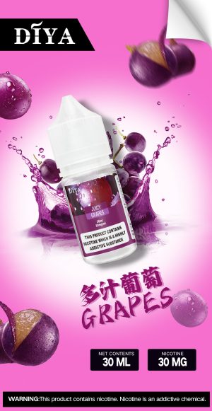 DIYA叮啞煙油多汁葡萄口味圖片