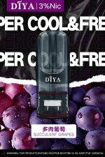 DIYA叮啞煙彈多肉葡萄口味圖片